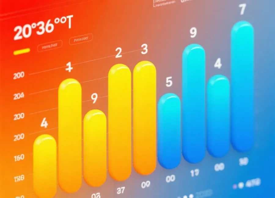冷热号码分析图表示意